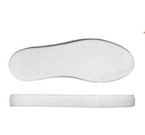 Rubber sneaker outsole
